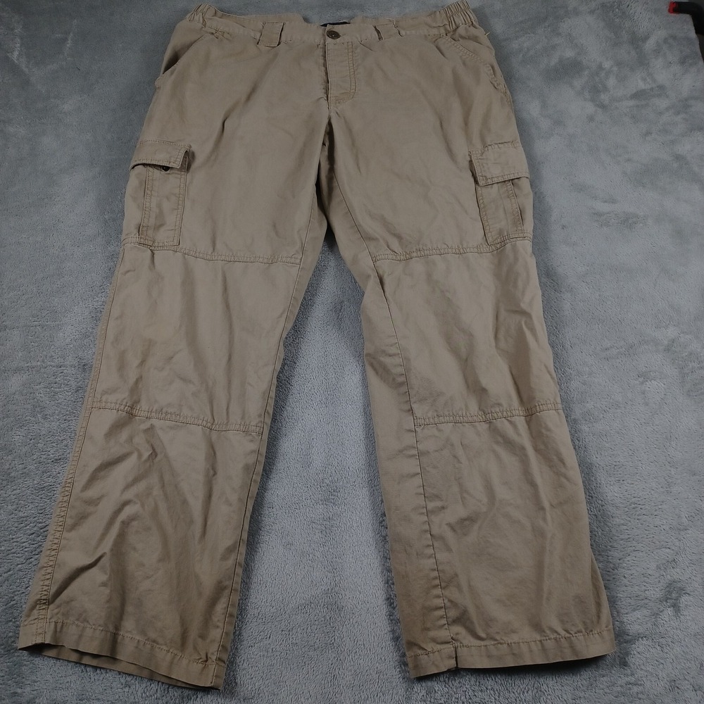 Alpha Industries Pants Mens 38 Brown Cargo Pockets Military Outdoor‎ Activewear